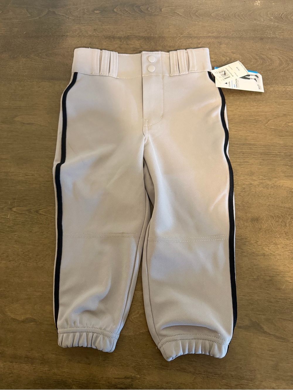 Champro Youth Triple Crown Knicker Baseball Pants Grey Size XS NWT